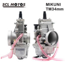 SCL 34 milímetros Carb Para HONDA MOTOS Motocicleta Carburador Mikuni LT250 CR125R CR250R KX125 KX250 SX125 SX250 KAWASAKI KTM Moto corrida 2024 - compre barato