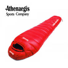 Athenaegis 1200G White Goose Down Filling Can Be Spliced Mummy Ultralight Sleeping Bag Saco De Dormir 2024 - buy cheap