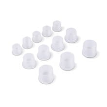 Tattoo Ink Caps Tattoo Ink Cups With Base White Mixed Sizes #11 Small #14 Medium #17 Large for Tattoo ink Tattoo Supplies 2024 - buy cheap