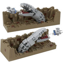 MOC City Jurassic Military Weapon Escape From space warhead Building Blocks WW2  Nano Falcon Model Bricks DIY Toys For Children 2024 - buy cheap