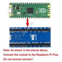 Плата расширения Raspberry Pi Pico HAT CAN модуль с интерфейсом UART 2024 - купить недорого