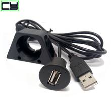 1m 2M PC Car Dash Board Mount USB 2.0 Male To Female Socket Extension Panel Transfer Date Charging Cable 2024 - buy cheap