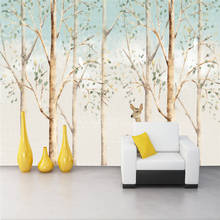beibehang Custom Photo Wallpaper Modern Rlk Forest Murals wall stickers Living Room TV Sofa Background 3D wall papers home decor 2024 - buy cheap
