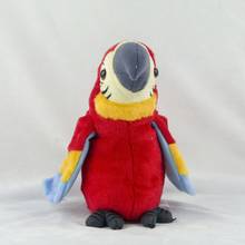 Talking Record Cute Parrot Waving Wings Electronic Pet  Stuffed Plush Toy Educational Toy for Kids Birthday Gift Boy Girl New 2024 - buy cheap