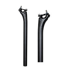 Tija de sillín de carbono para bicicleta de montaña, tubo de asiento para bicicleta de carretera, 2020, 27,2, 30,8-31,6/350 MM, novedad de 400 2024 - compra barato