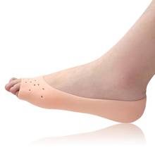 Мягкие силиконовые Увлажняющие гелевые Защитные носки снять Размеры пилинг большой Цвет сухой белый потрескавшуюся кожу женские туфли для мужчин уход F N4A9 2024 - купить недорого
