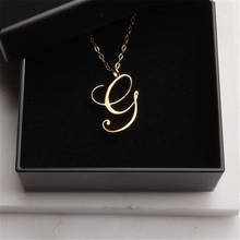 2019 Europe/US Fashion English Letter Pendant Lovely Letter G Text Necklace Gift For Mom/Girlfriend Party Jewelry 2024 - buy cheap