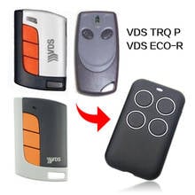 VDS ECO-R TRO P remote control compatible copy VDS ECO-R TRQ P gate garage door VDS 433mhz 868mhz remote control 2024 - buy cheap