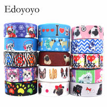 10 yards 7/8" (22mm) dog printed grosgrain ribbon cute animals ribbon hair accessories 10 yards Y2020091803 2024 - buy cheap