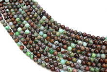 Fio de contas soltas redondas jade coloridas 4/6/8/10mm, para joias, faça você mesmo, colar pulseira 2024 - compre barato