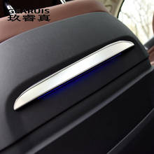 Car Styling For BMW X5 G05 2020 stainless steel Rear Seat Panel Back trim decoration Stickers covers Interior Auto accessories 2024 - buy cheap