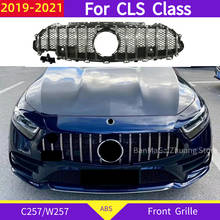 Grade dianteira gt com tela para mercedes cls class c257 de 2019 a 2021., cls300 cls350 cls450 cls500 cls coupe. 2024 - compre barato