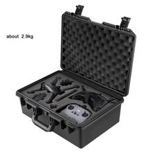 Professional Waterproof Drone Boxes Portable Hard Case Carrying Travel Storage Bag for DJI FPV Combo Camera Drones Accessories 2024 - buy cheap