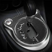 Carbon Fiber Gear Shifting Panel Frame Cover Trim for Nissan 370z 2009+ Interior Decoration Car Accessories Car Stickers LHD 2024 - buy cheap