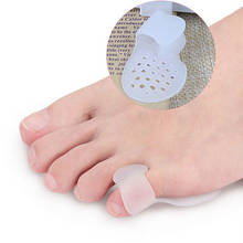 Separador de dedos de silicone gel ortopédico, protetor ortopédico de joanete para alívio da dor, hallux valgus, 1 par 2024 - compre barato