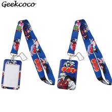 J2168 Anime Bear ID Card Holder Lanyard Name Credit Card Holders Bank Card Neck Strap Card ID Holders Identity Badge 2024 - buy cheap