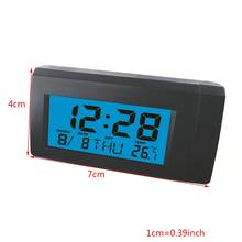 Car Thermometer With Backlight​ Function Digital Clock Car Electronics Indoor Temperature LCD Display Gauge 2024 - buy cheap