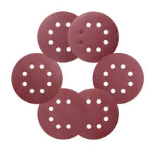 10Pcs 125mm Grit Round Shape Sanding Discs Buffing Sheet Sandpaper 8 Hole Polishing Pad Sander 80/180/240/320/1000/1500/2000 2024 - buy cheap