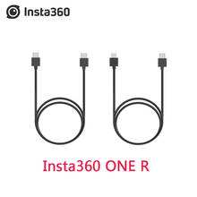 Cabo de transferência insta360 one r, micro-usb tipo c para android, cabo de transmissão de dados para iphone, acessórios 2024 - compre barato