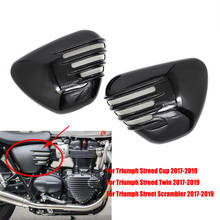 Motorcycle Left Right Side Battery Cover For Streed Cup , Streed Twin , Streed Scrambler 2017 2018 2019 2024 - buy cheap