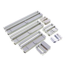 5 pcs 0.10" 2.54 mm Pitch 6 8 10 12 14 16 18 20 24 26 30 34 40 44 64Pin Female IDC Socket IDC Connector Ribbon Cable 1.27mm Grey 2024 - buy cheap