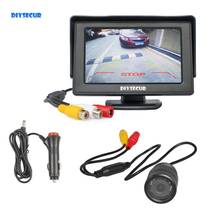 DIYSECUR 4.3" LCD Display Car Monitor IR Night Vision Waterproof Rear View Backup Car Camera Parking System Kit 2024 - buy cheap