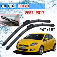 For Fiat Bravo 2007 2008 2009 2010 2011 2012 2013 Accessories Car Front Window Windshield Windscreen Wiper Blades Brushes Cutter 2024 - buy cheap