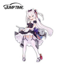 Jump Time-pegatinas impermeables para coche, calcomanías creativas de vinilo, 13x7,8 cm, Azur, Lane, Hammann, Retrofit, Waifu 2024 - compra barato