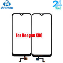 Панель сенсорного экрана для Оригинального Doogee X90, стеклянный объектив, дигитайзер, сенсорный датчик TP + инструменты, 100% тестирование в наличии 2024 - купить недорого