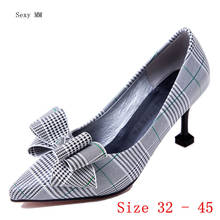 High Heels Women Pumps High Heel Shoes Stiletto Woman Wedding Shoes Small Plus Size 32 33 - 40 41 42 43 44 45 2024 - buy cheap