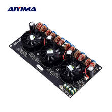 Amplificador de som aiyima tpa3255, amplificador de som digital classe d, 4 ohm, 5.1, home theater 2024 - compre barato