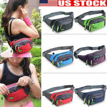 2019 Mens Women Waist Bag Fanny Pack Hip Camping  Holiday Festival Money Wallet Pouch Belt Sport Shoulder Bags 2024 - buy cheap