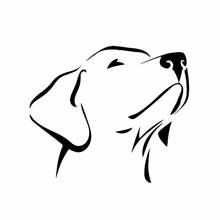 Funny Labrador Retriever Waterproof Car Sticker Automobiles Motorcycles Exterior Accessories Scratched Shelter Vinyl Decals 2024 - buy cheap