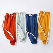 Boys clothes kids summer cool ankle-length trousers girls casual pants boys outwear 2-16Y child outwear teenage active pants 2024 - buy cheap