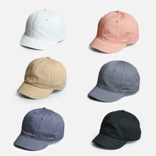 Fashion Women Men Baseball Cap Short Brim Cap Adult Hats Men Baseball Cap Outdoor Simple Vintage Visor Casual Cap 2024 - buy cheap