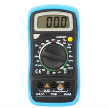Mas830l 5 multimeter ohmultímetro digital dmm amperímetro voltímetro ohmímetro com hfe teste & lcd backlight 2024 - compre barato