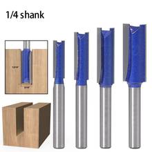 1PC 1/4 Inch Shank Template Trim Hinge Mortising Router Bit With Bearing 6.35mm Shank Trimmer Cleaning Flush Router Bit For Wood 2024 - buy cheap