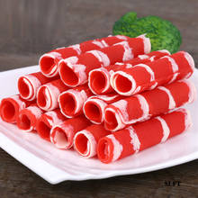 beef mutton rolls simulation fake food model for Supermarket butchery hotel restaurant Kitchen shop store decoration props 2024 - buy cheap