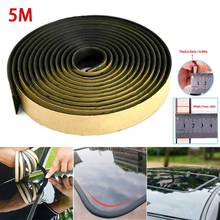 5M Rubber Seal Strip Trim For Car Dashboard Gap Filling Noise Insulation Windshield Gap Soundproof Car Windshield Sunroof 2024 - buy cheap