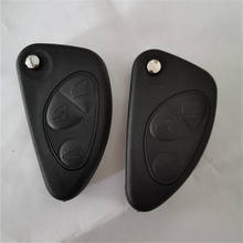 DAKATU  Flip Remote Car Key Shell for Alfa Romeo 147 156 GT 2 3 Buttons Uncut Blade Blank Replacement 2024 - buy cheap