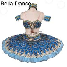 Le Corsaire Blue  Ballet Tutus Glissade Tutu Classical Performance Competition Platter Professional Ballet CostumesBT9057 2024 - buy cheap