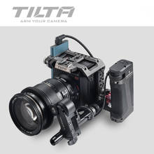 Gaiola de tilta Z-CAM para câmera z-cam e2 side focus lidar com r/s z cam e2 gaiola alça superior cinza ou tático terminado 2024 - compre barato