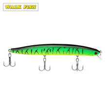 Walk Fish 1Pcs 13.8cm 19g Floating Minnow Fishing Lure Fish Wobbler Tackle 3D Eyes Crankbait Artificial Japan Hard Bait Swimbait 2024 - buy cheap