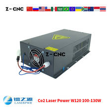 Co2 лазерный блок питания W120 AC90-250V Laserpwr для Co2 лазерной трубки 100 110 120 130W, Лазерная мощность, черный Co2 мощность HY PSU 2024 - купить недорого