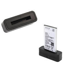 Mini Dock cargador de batería + cargador USB Cable para Samsung Galaxy Nota 4 3 Nota 3 N9000 nota 2 S5 i9600 S4 i9500 S4 Mini i9190 S3 i9300 2024 - compra barato
