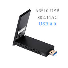 Adaptador USB 3,0 inalámbrico AC1200, 802,11 ac, banda Dual 2,4 y 5GHz + base USB para NetGear A6210 5G, tarjeta inalámbrica, receptor WIFI 2024 - compra barato