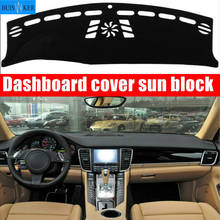 For Porsche panamera 2010 2011-2016 Dashboard Cover Sun Shade Non-slip Dash Mat Pad Carpet Car Stickers Interior Accessories 2024 - купить недорого