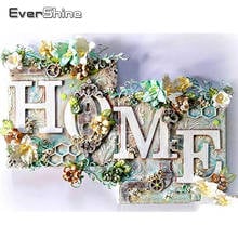 Evershine 5d diy pintura diamante casa strass fotos diamante bordado paisagem ponto cruz mosaico artesanato 2024 - compre barato