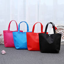 grocery tote reusable shopping bag button shopper bag string shopping bag accept print your own logo 2024 - buy cheap