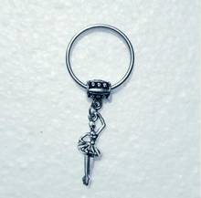 Dancing keychain Ballet dancer keychain Dancer keyring ballerinas keychain Ballet girl Jewelry Gift 2024 - buy cheap